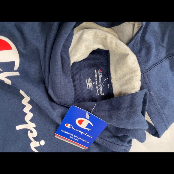 Champion Boy’s Signature Logo Pullover Hoodie - Picture 6 of 7
